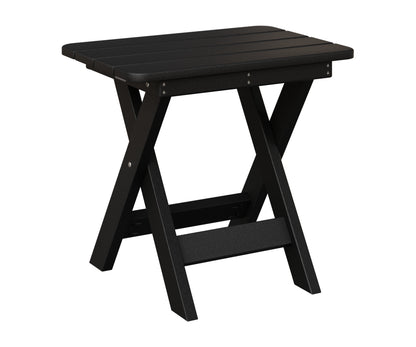 Berlin Gardens Folding End Table in Black