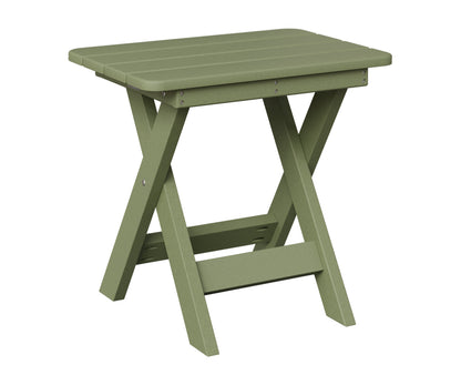 Berlin Gardens Folding End Table in Sage