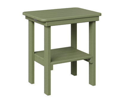 Berlin Gardens Rectangle End Table Dining Height in Sage