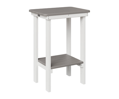 Berlin Gardens Rectangle End Table Counter Height, lifestyle photo 1