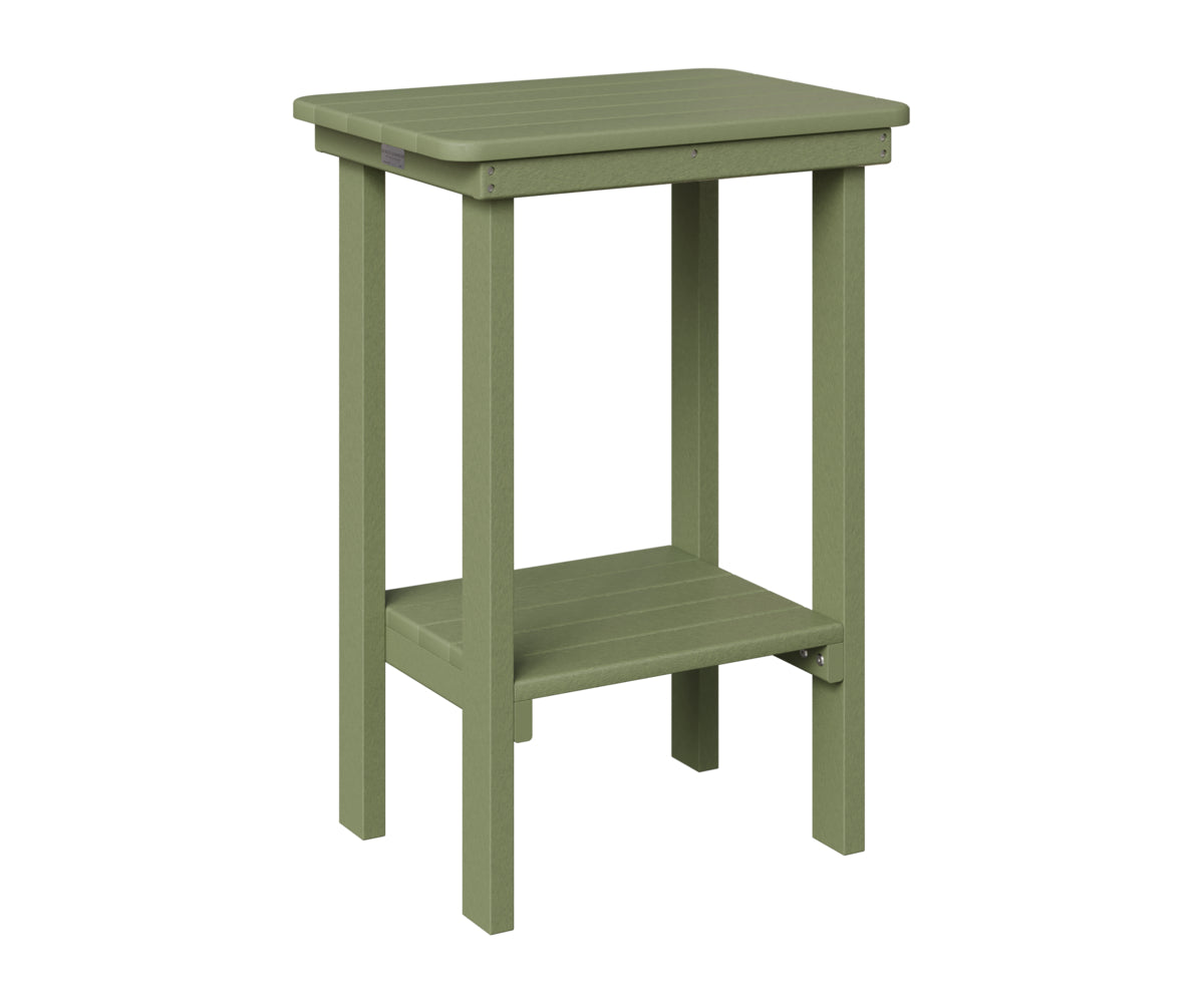 Berlin Gardens Rectangle End Table Counter Height in Sage