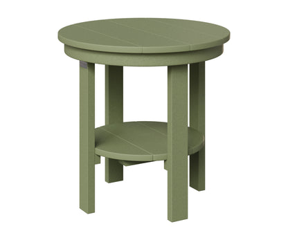 Berlin Gardens Round End Table Dining Height in Sage