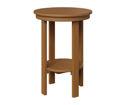 Berlin Gardens Round End Table Counter Height in Cedar
