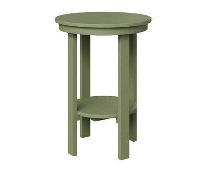 Berlin Gardens Round End Table Counter Height in Sage
