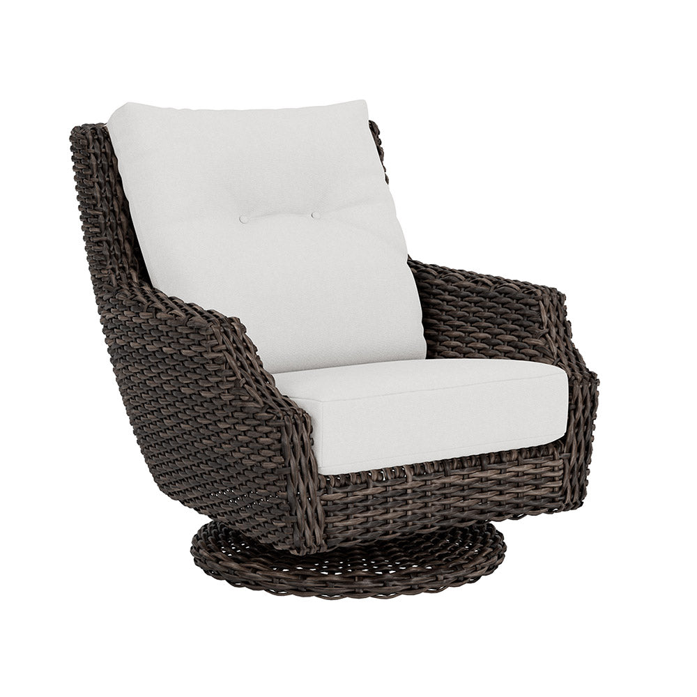 Lloyd Flanders Largo High Back Swivel Rocker, lifestyle photo 1