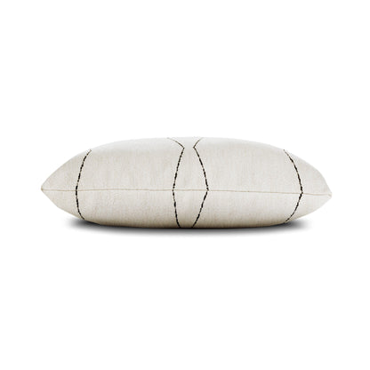 Elaine Smith Oblique Ebony outdoor pillow, black - view 11