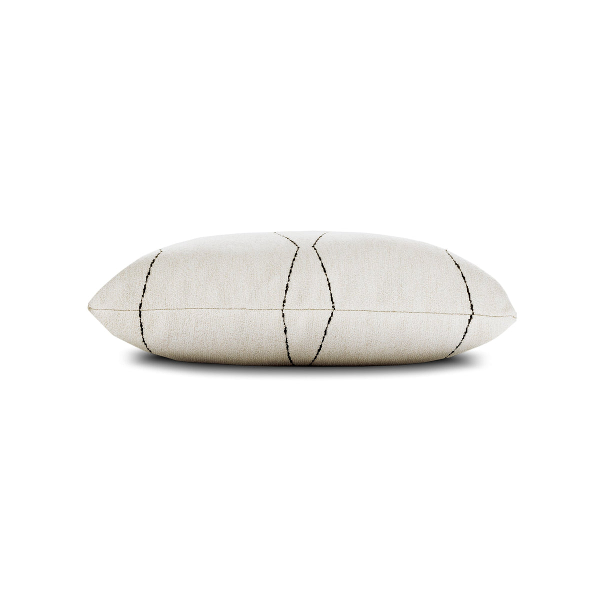 Elaine Smith Oblique Ebony outdoor pillow, black - view 10