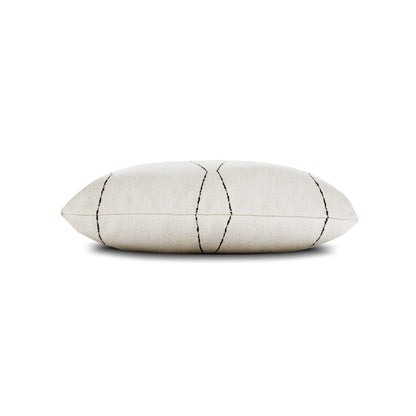 Elaine Smith Oblique Ebony outdoor pillow, black - view 10