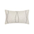 Elaine Smith Oblique Ebony outdoor pillow, black