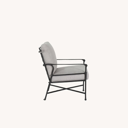 Castelle Marquis Cushioned Lounge Chair, view 4