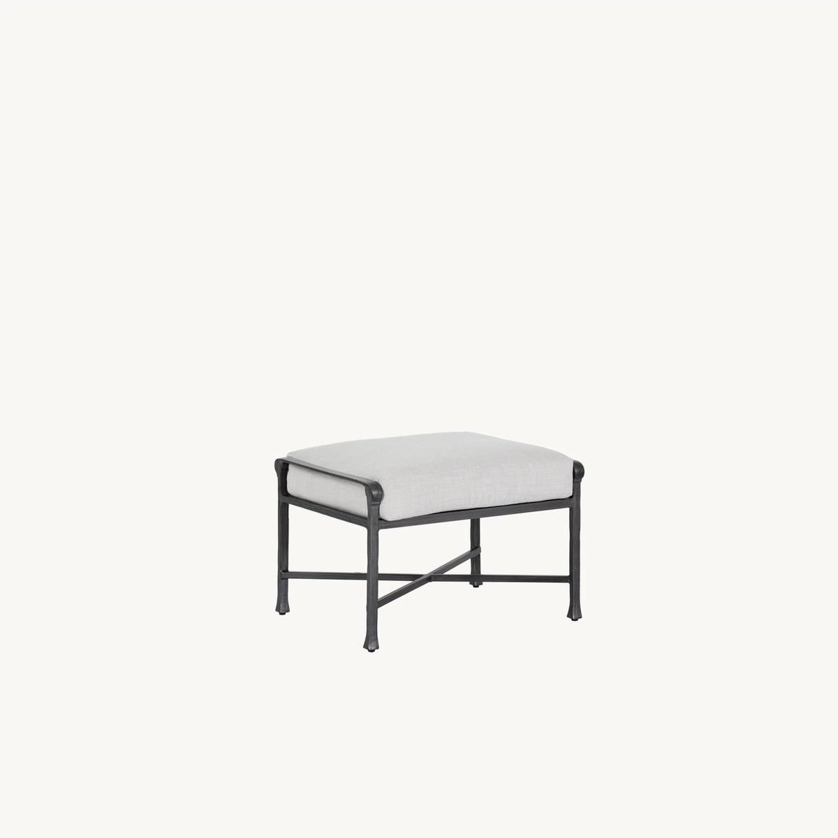 Castelle Marquis Cushioned Lounge Ottoman, view 4