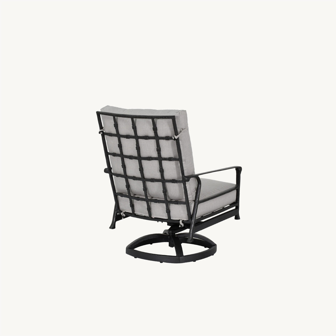 Castelle Marquis High Back Cushioned Lounge Swivel Rocker