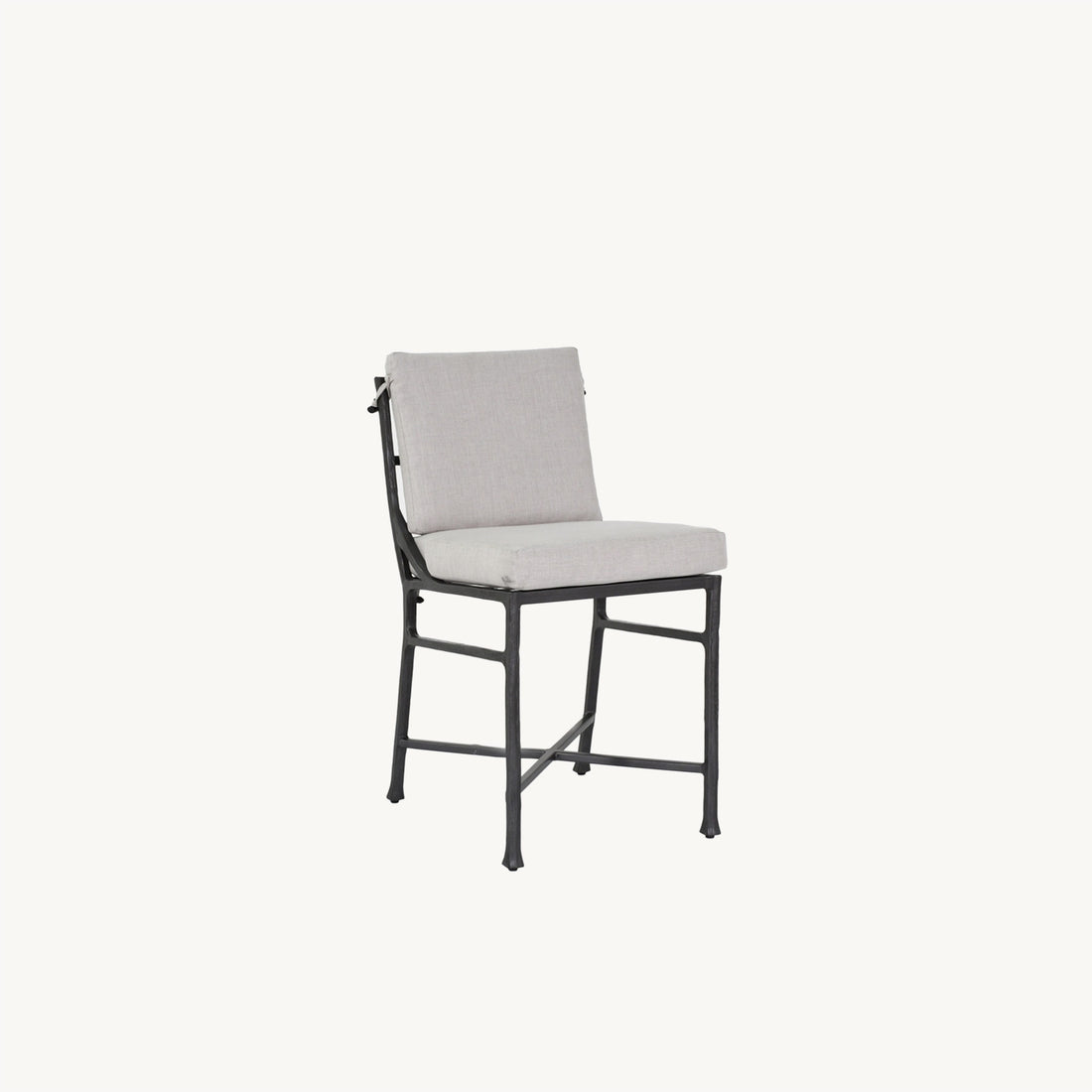 Castelle Marquis Cushioned Armless Counter Stool, view 2