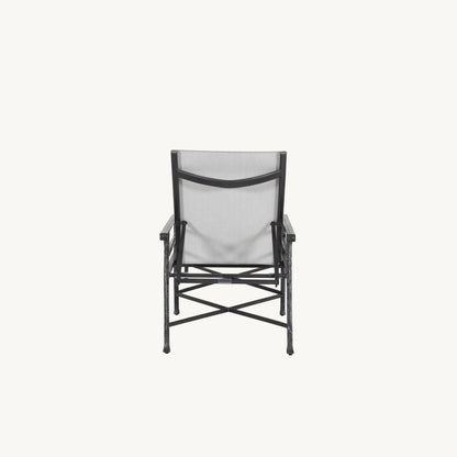 Castelle Marquis Sling Chaise Lounge with Optional Loose Pad, view 5