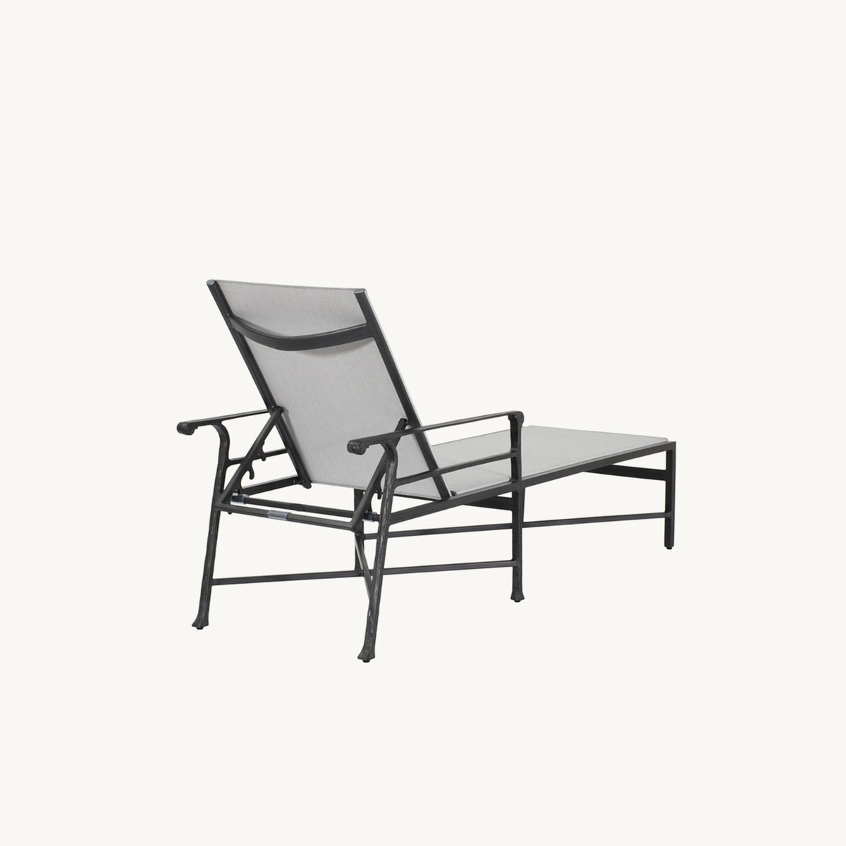 Castelle Marquis Sling Chaise Lounge with Optional Loose Pad, view 4