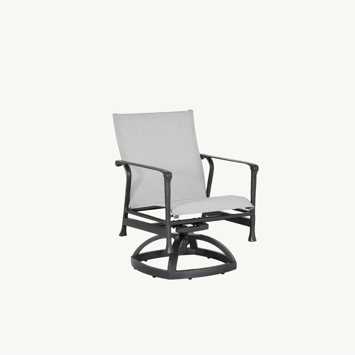 Castelle Marquis Sling Dining Swivel Rocker, view 6
