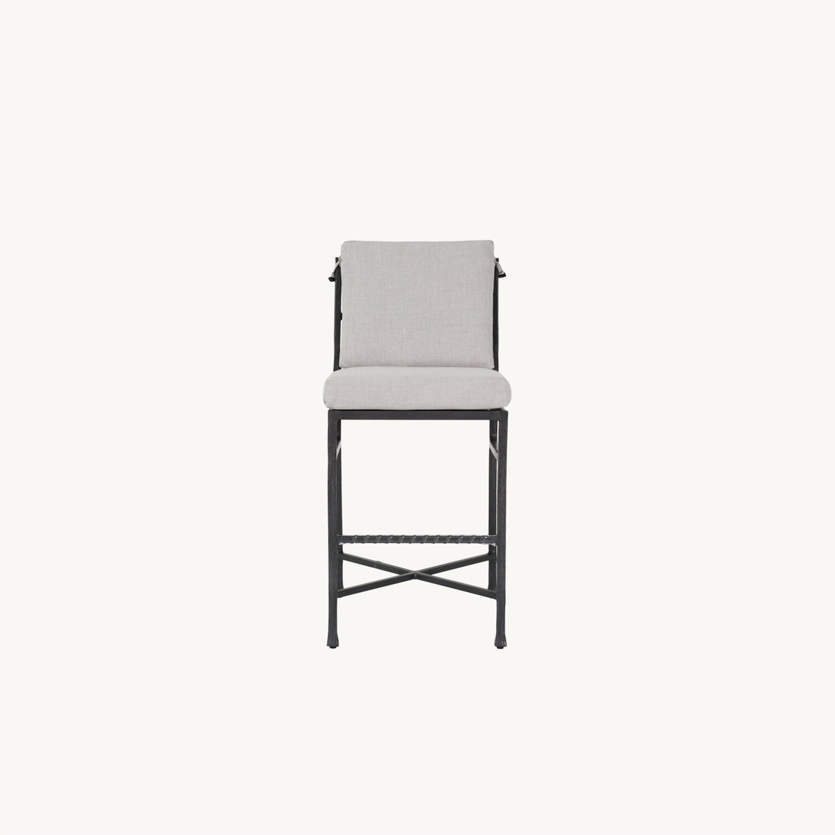 Castelle Marquis Cushioned Armless Bar Stool