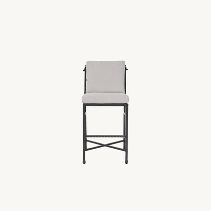 Castelle Marquis Cushioned Armless Bar Stool