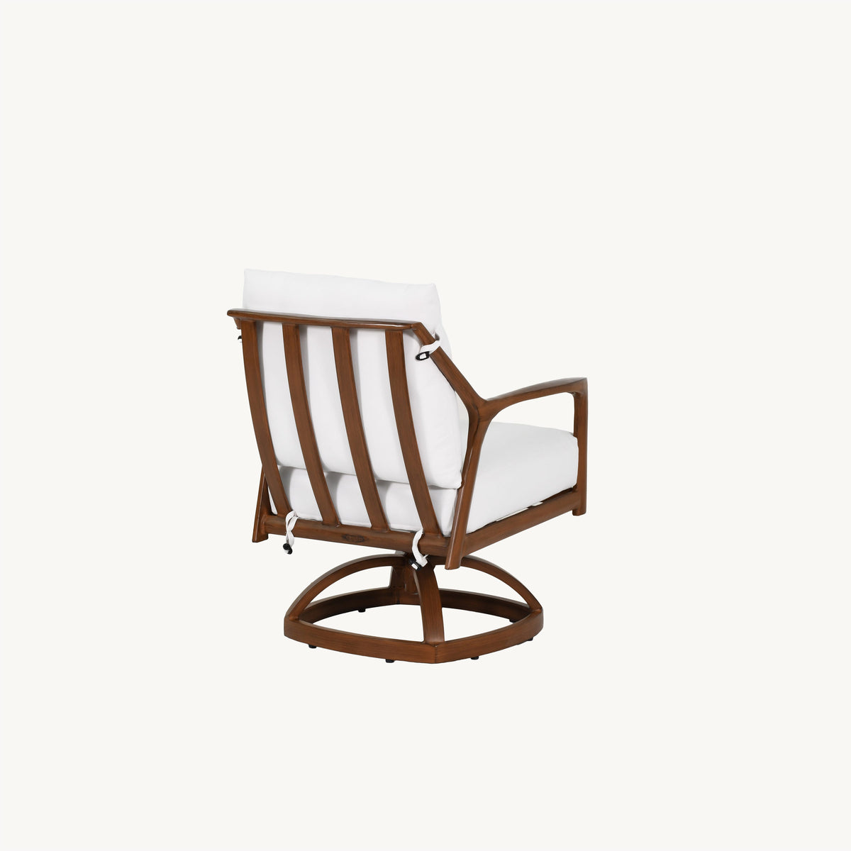 Castelle Berkeley Cushioned Dining Swivel Rocker, view 2