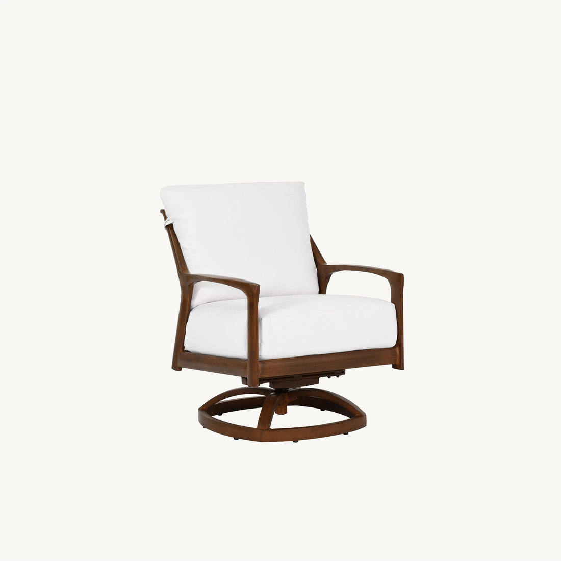 Castelle Berkeley Cushioned Lounge Swivel Rocker