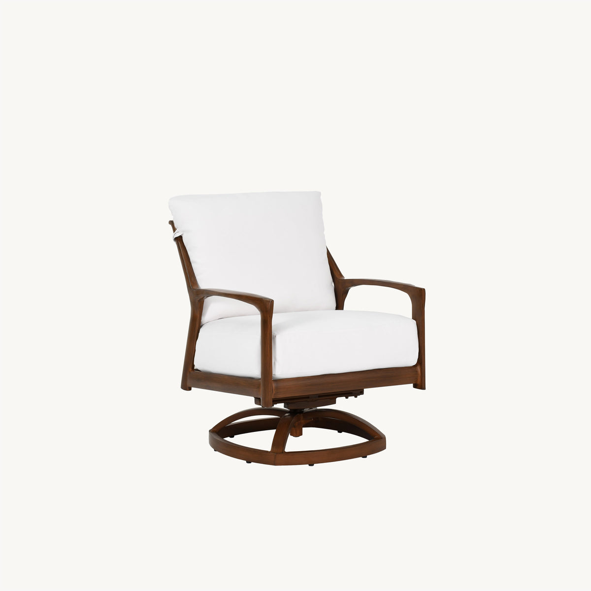 Castelle Berkeley Cushioned Lounge Swivel Rocker