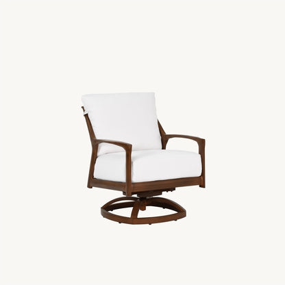 Castelle Berkeley Cushioned Lounge Swivel Rocker