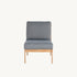 Castelle Berkeley Sectional Armless Lounge Chair
