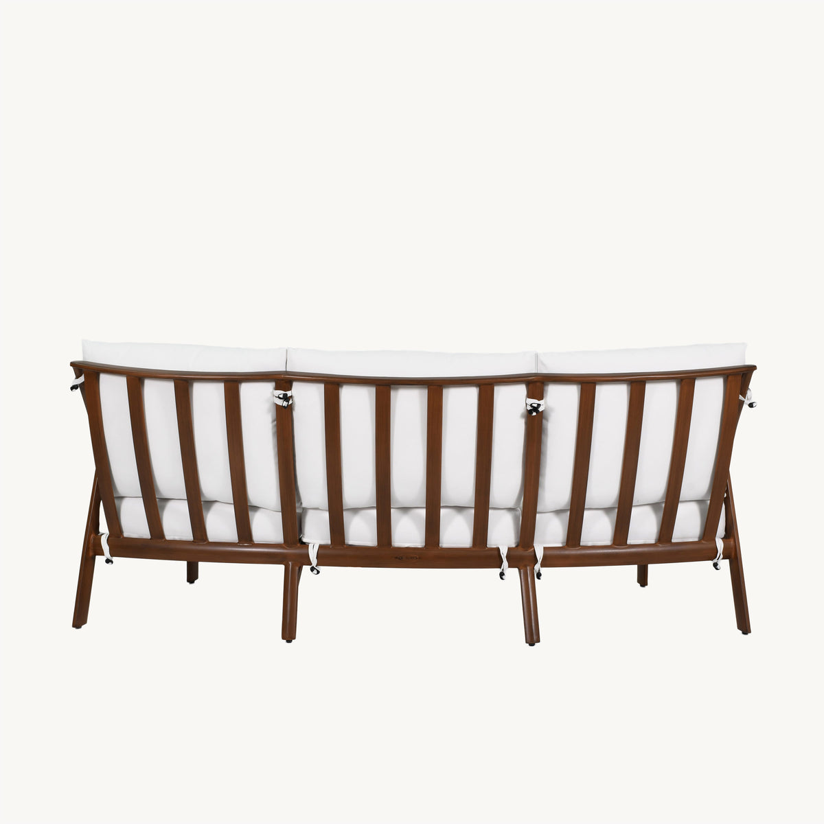 Castelle Berkeley Cushioned Crescent Sofa, view 5