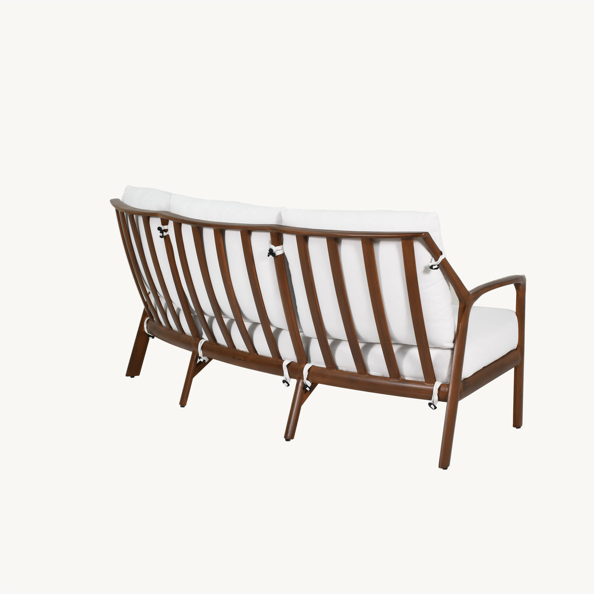 Castelle Berkeley Cushioned Crescent Sofa, view 4