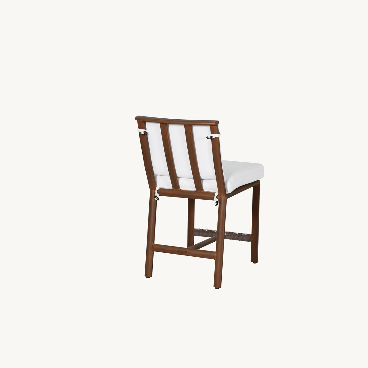 Castelle Berkeley Cushioned Armless Counter Stool, view 4