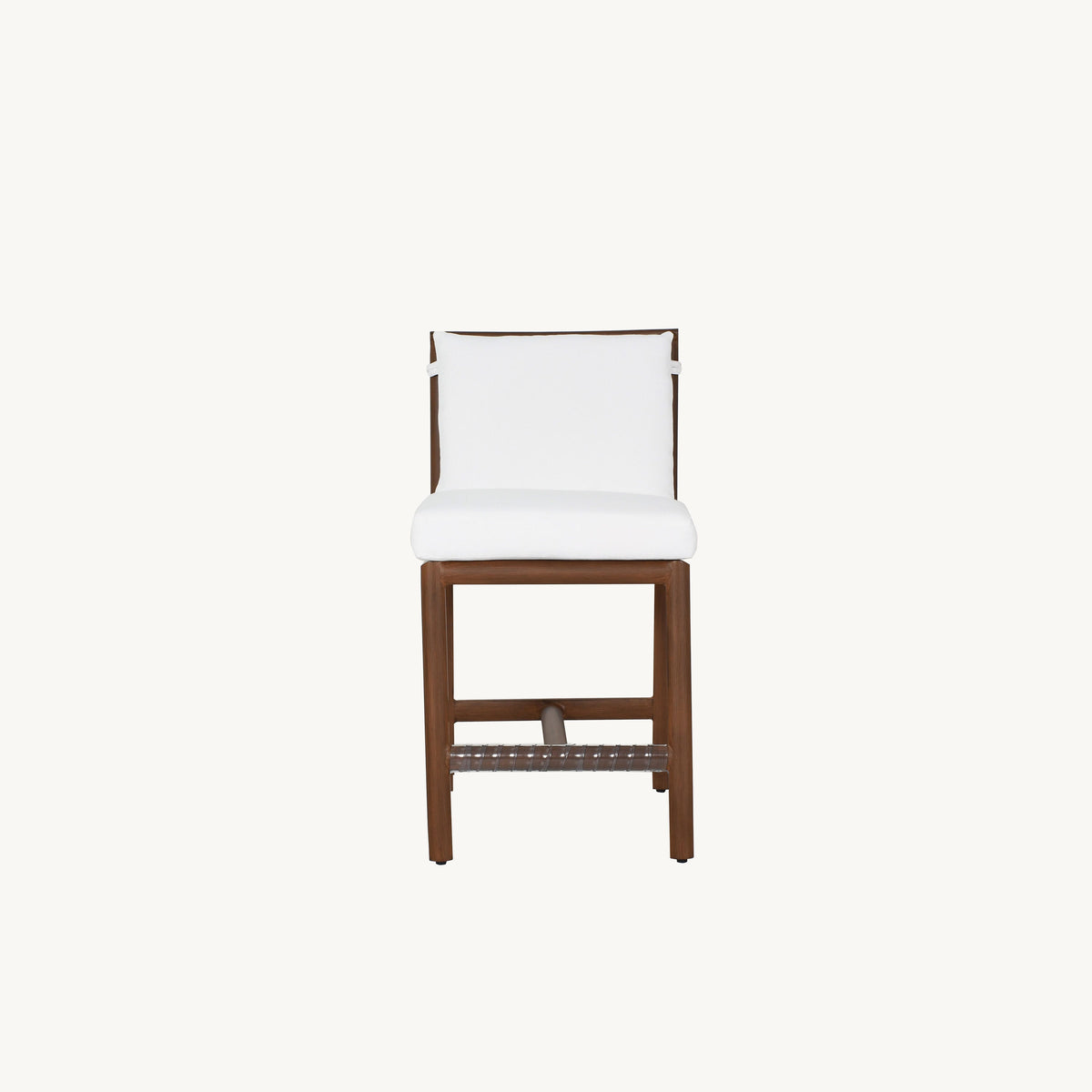 Castelle Berkeley Cushioned Armless Counter Stool