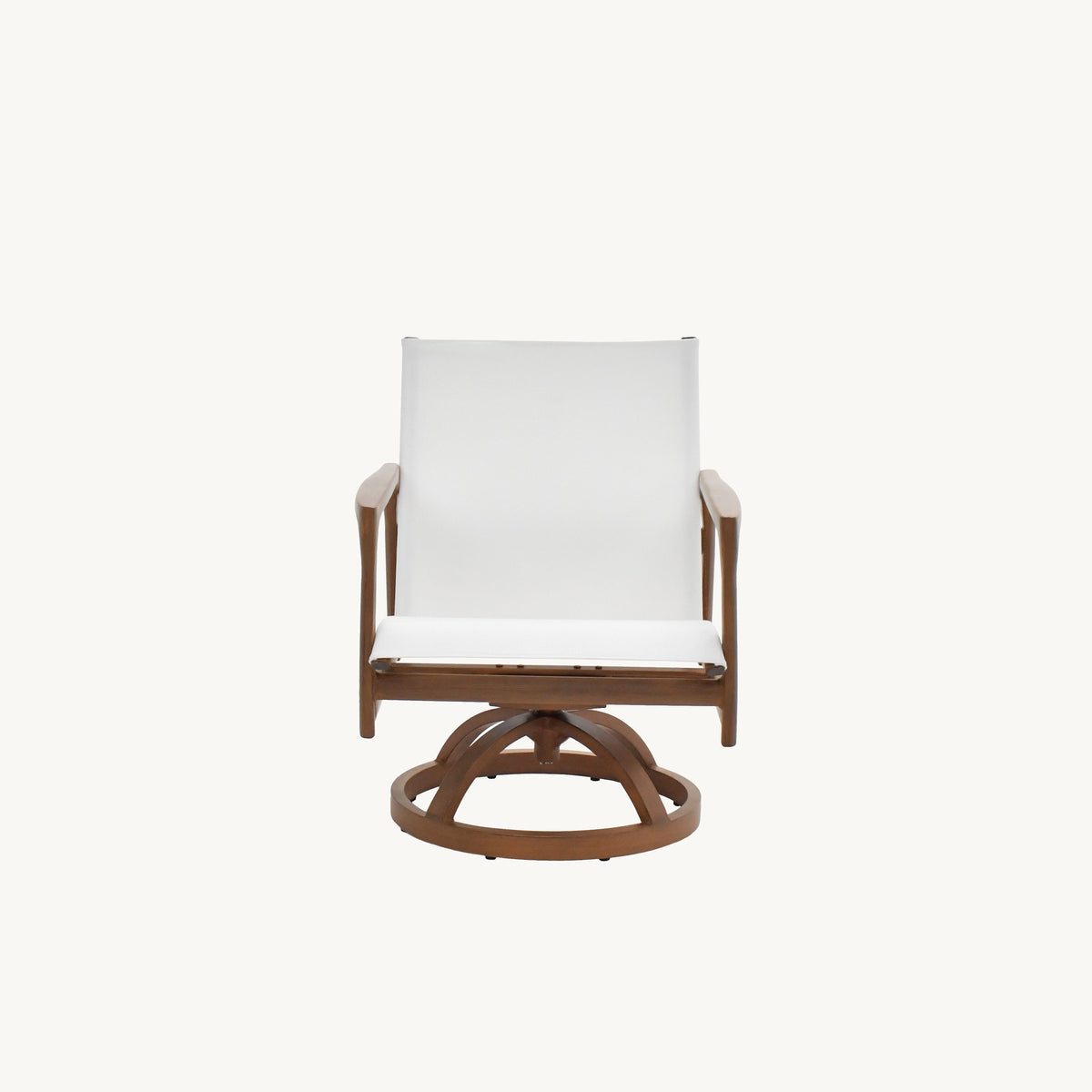 Castelle Berkeley Sling Dining Swivel Rocker
