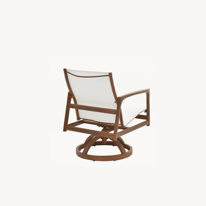 Castelle Berkeley Sling Dining Swivel Rocker, view 3