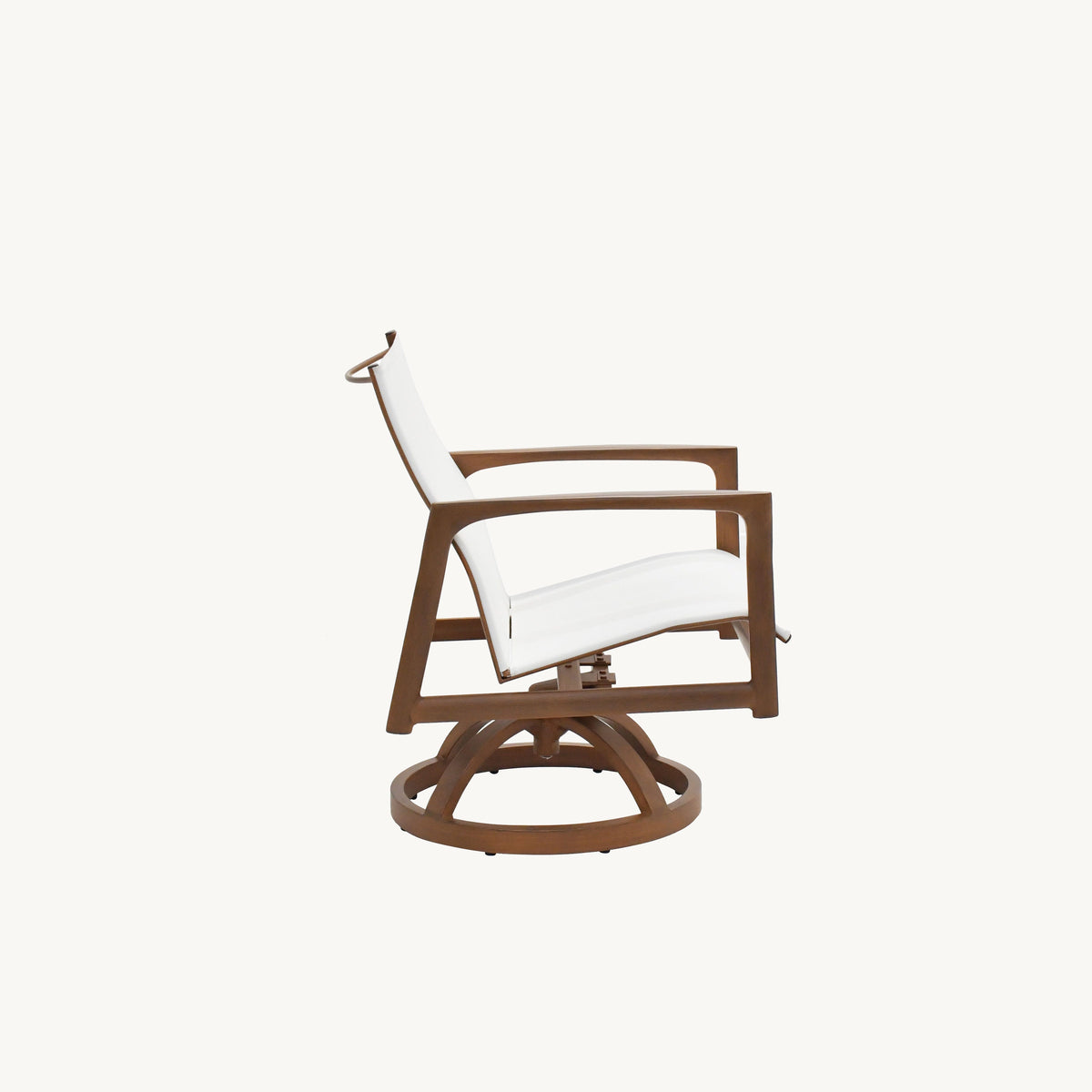 Castelle Berkeley Sling Dining Swivel Rocker, view 2