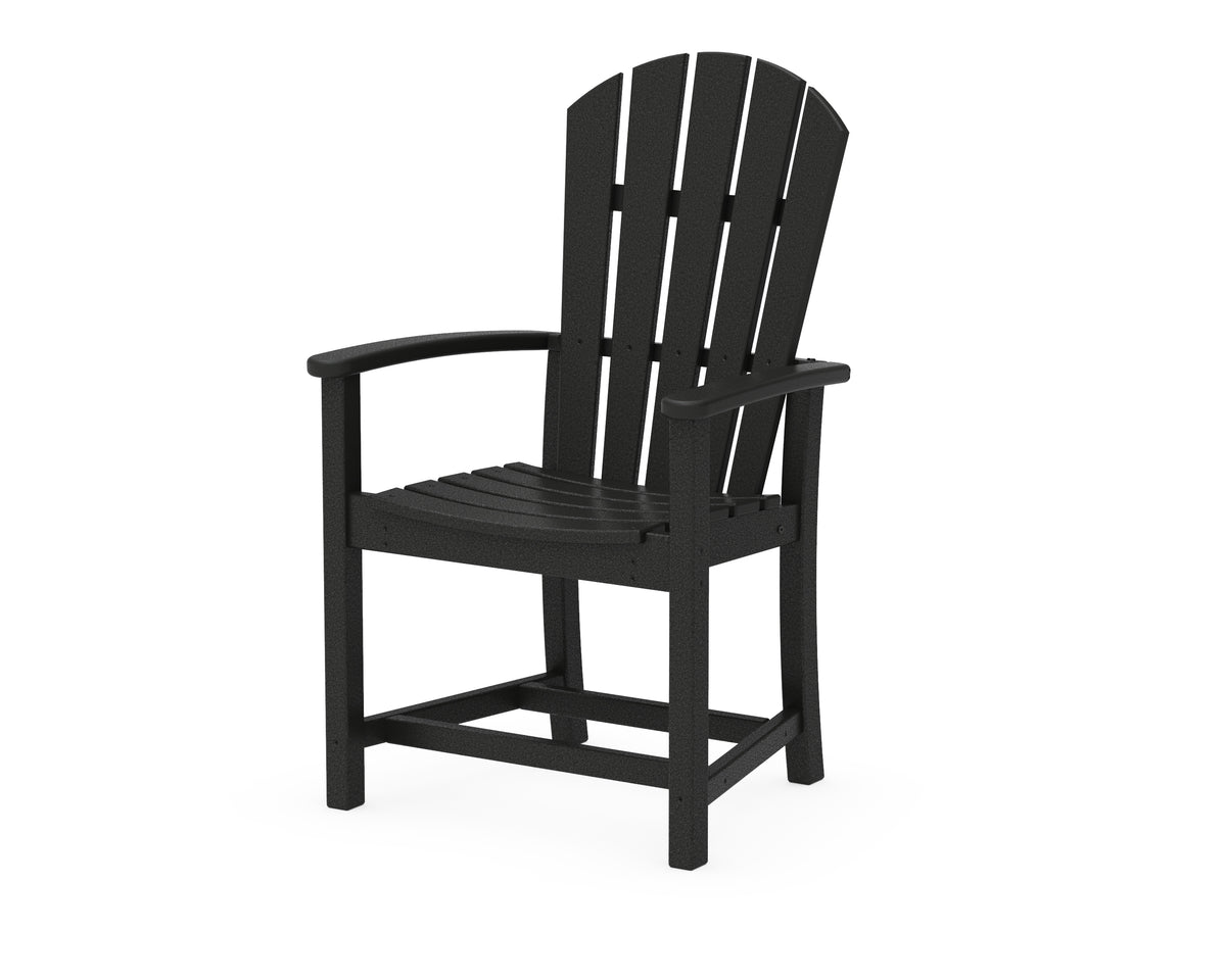 POLYWOOD Palm Coast Dining Chair in Black