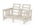 POLYWOOD Club Mission Loveseat Frame in Sand