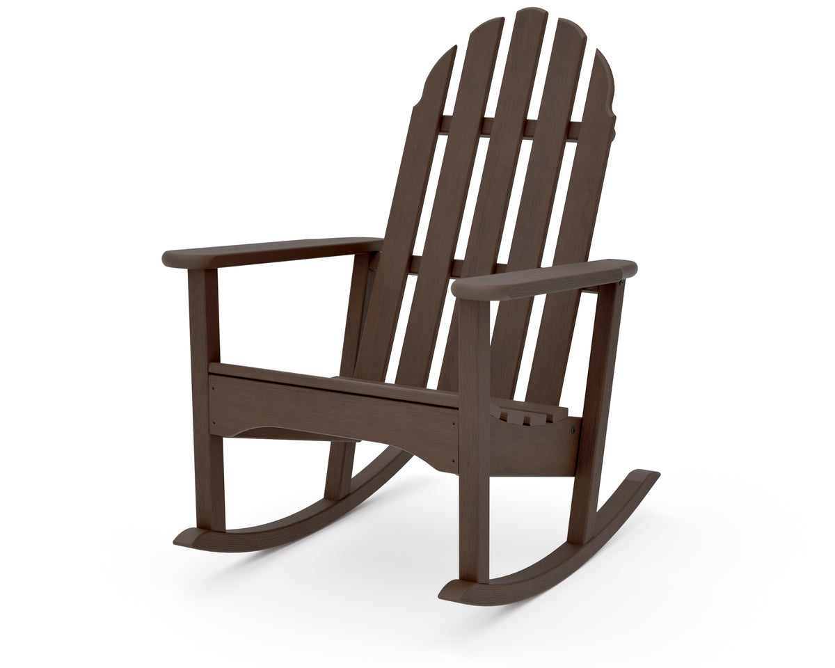 POLYWOOD Classic Adirondack Rocking Chair in Kona