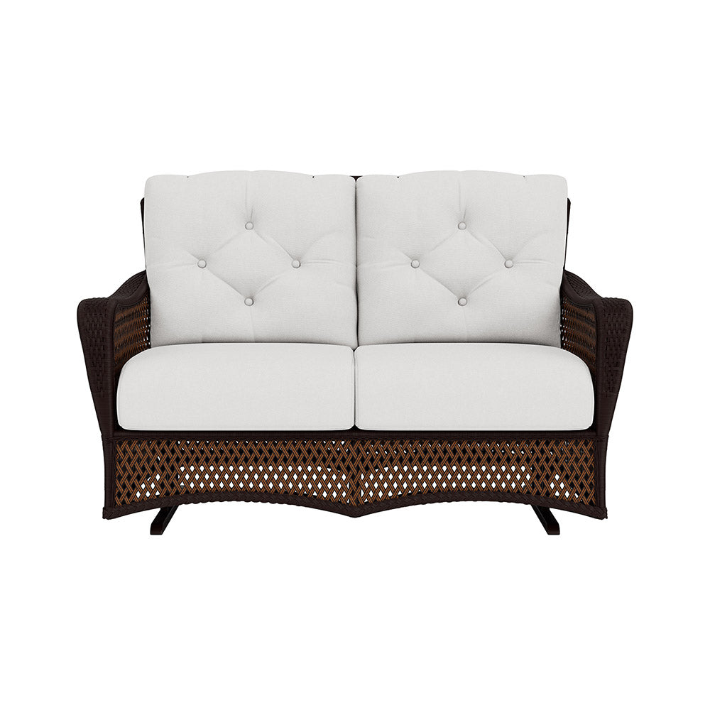 Lloyd Flanders Grand Traverse Loveseat Glider, lifestyle photo 2