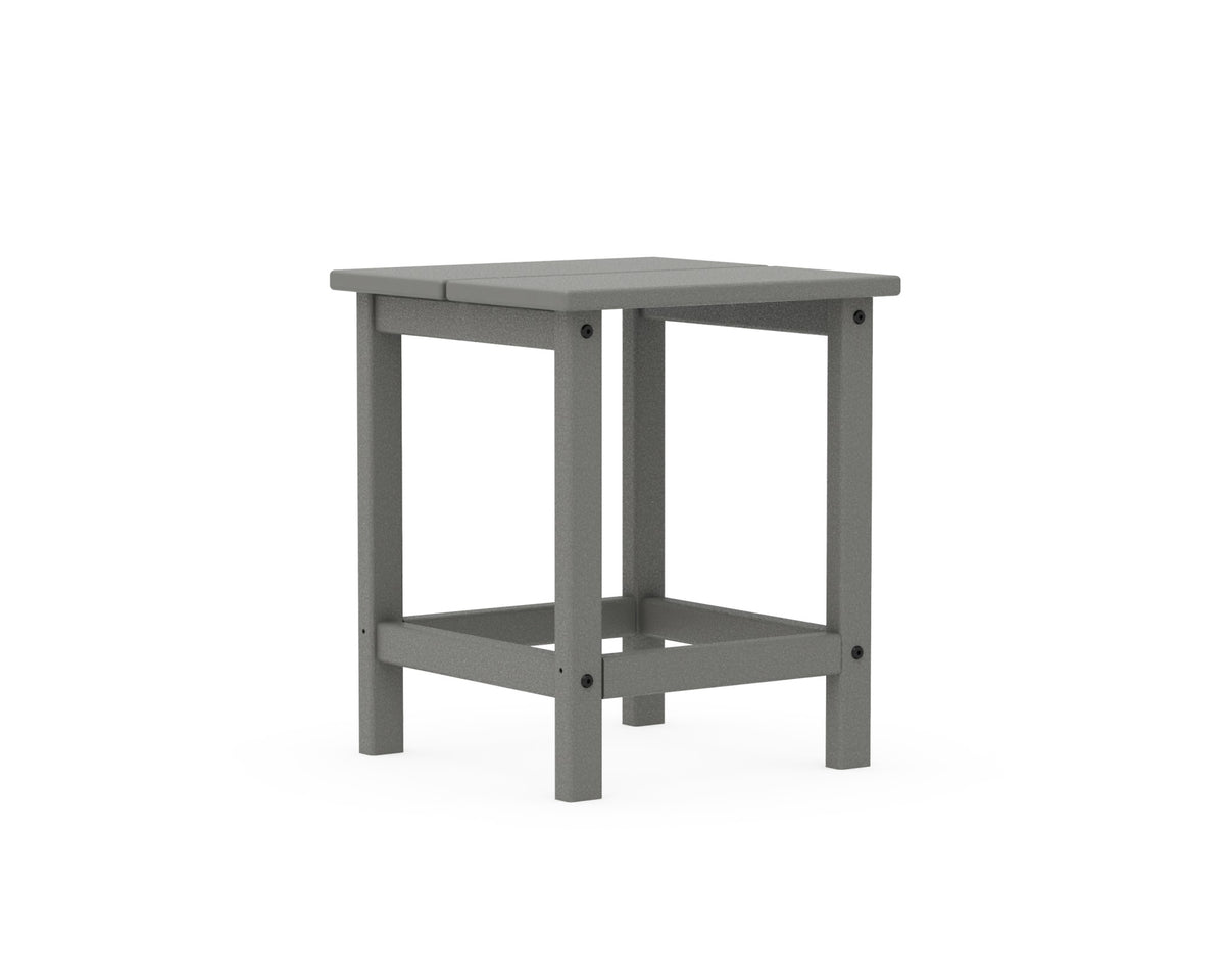 POLYWOOD Studio Square Side Table angle view