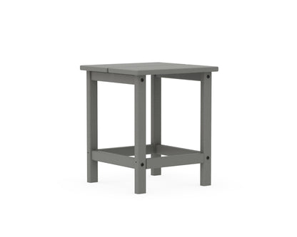 POLYWOOD Studio Square Side Table angle view