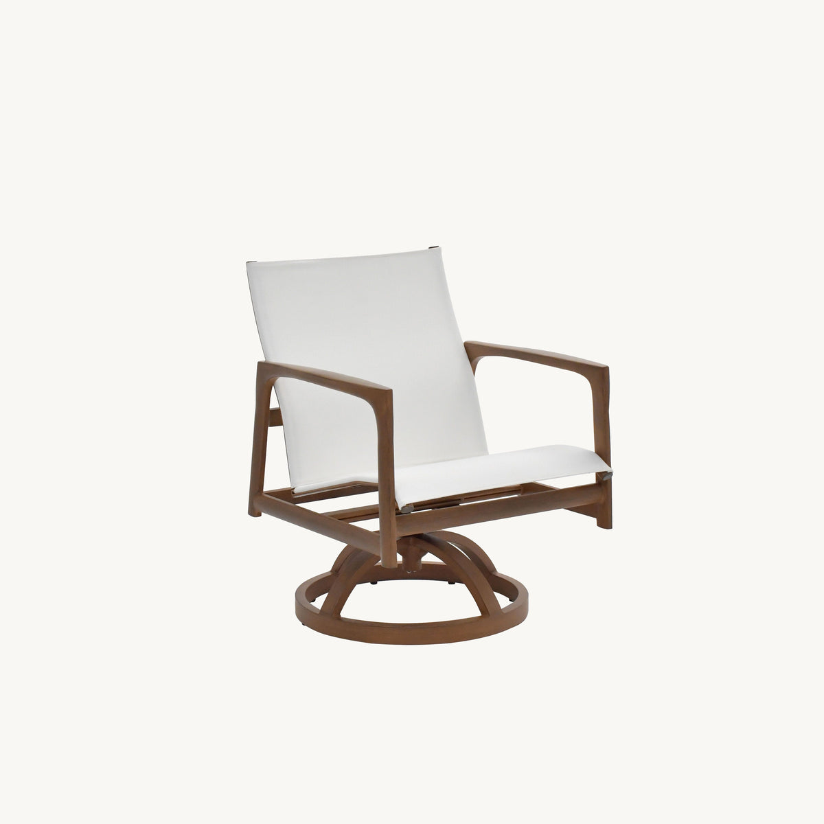 Castelle Berkeley Sling Dining Swivel Rocker, view 5