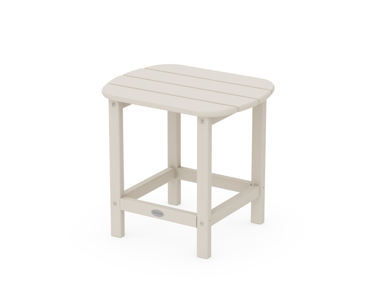 POLYWOOD South Beach 18" Side Table in Sand