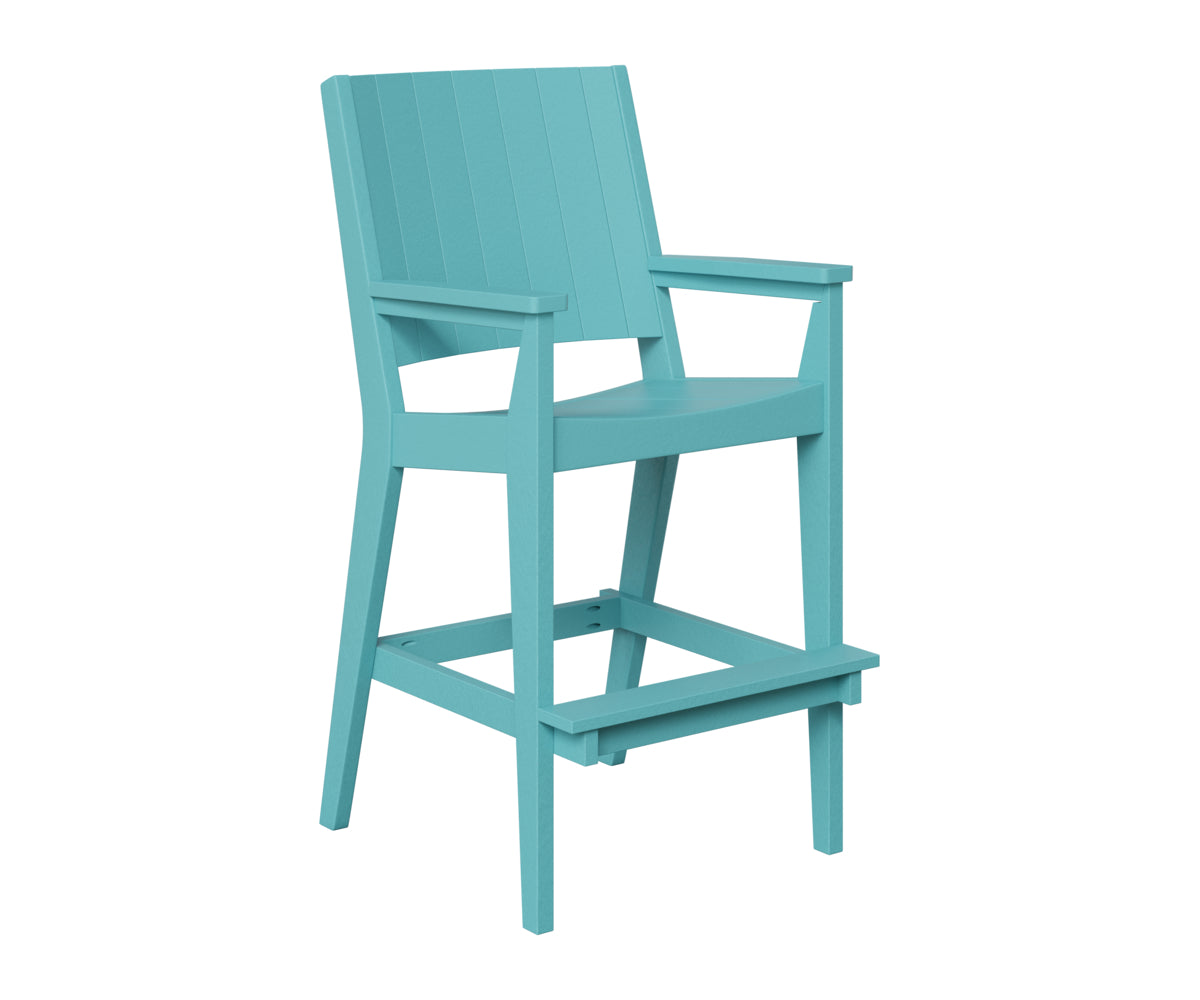Berlin Gardens Mayhew Chat XT Chair in Aruba Blue