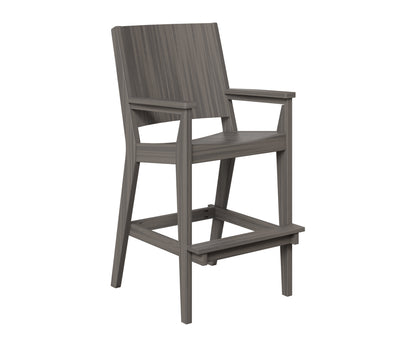 Berlin Gardens Mayhew Chat XT Chair in Coastal Gray