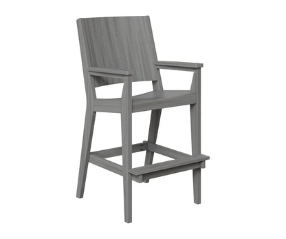 Berlin Gardens Mayhew Chat XT Chair in Driftwood Gray