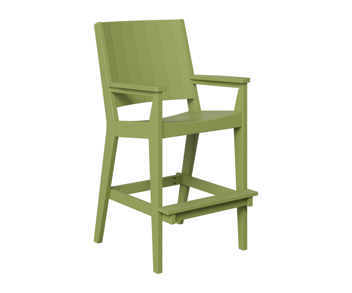 Berlin Gardens Mayhew Chat XT Chair in Kiwi Green