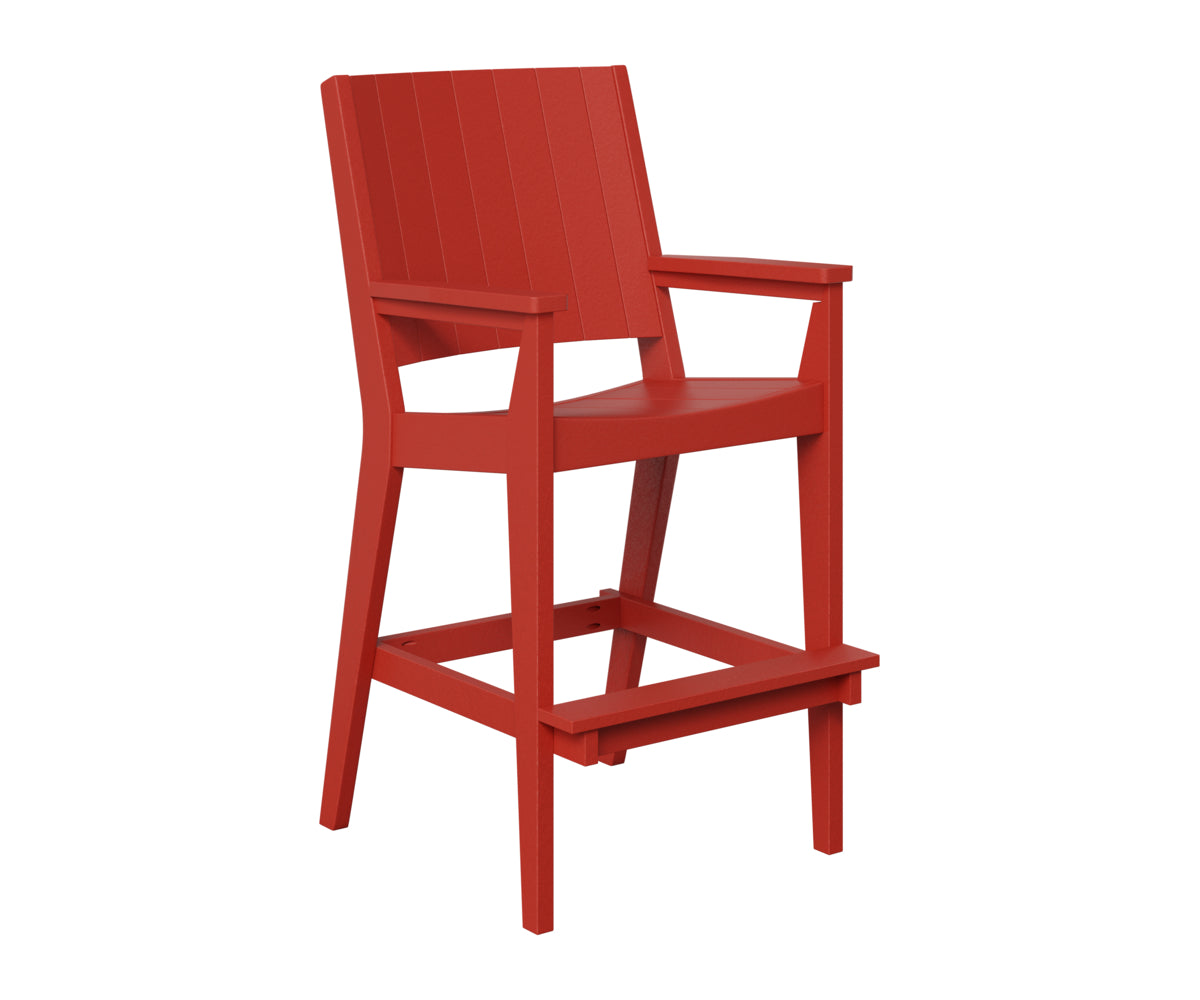 Berlin Gardens Mayhew Chat XT Chair in Scarlet Red