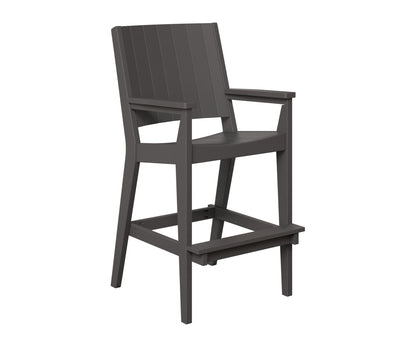 Berlin Gardens Mayhew Chat XT Chair in Smoke Gray