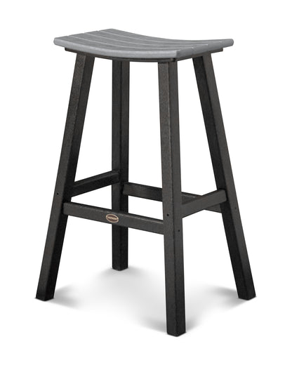POLYWOOD Contempo 30" Saddle Bar Stool