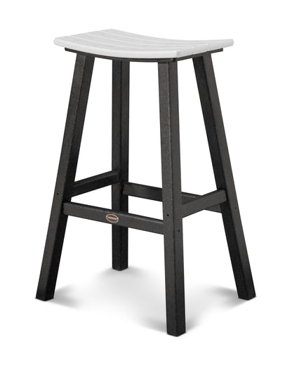 POLYWOOD Contempo 30" Saddle Bar Stool